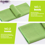 Cooling Sports Towel | Quick-Dry Microfiber Towel for Gym, Running, Cycling & Travel