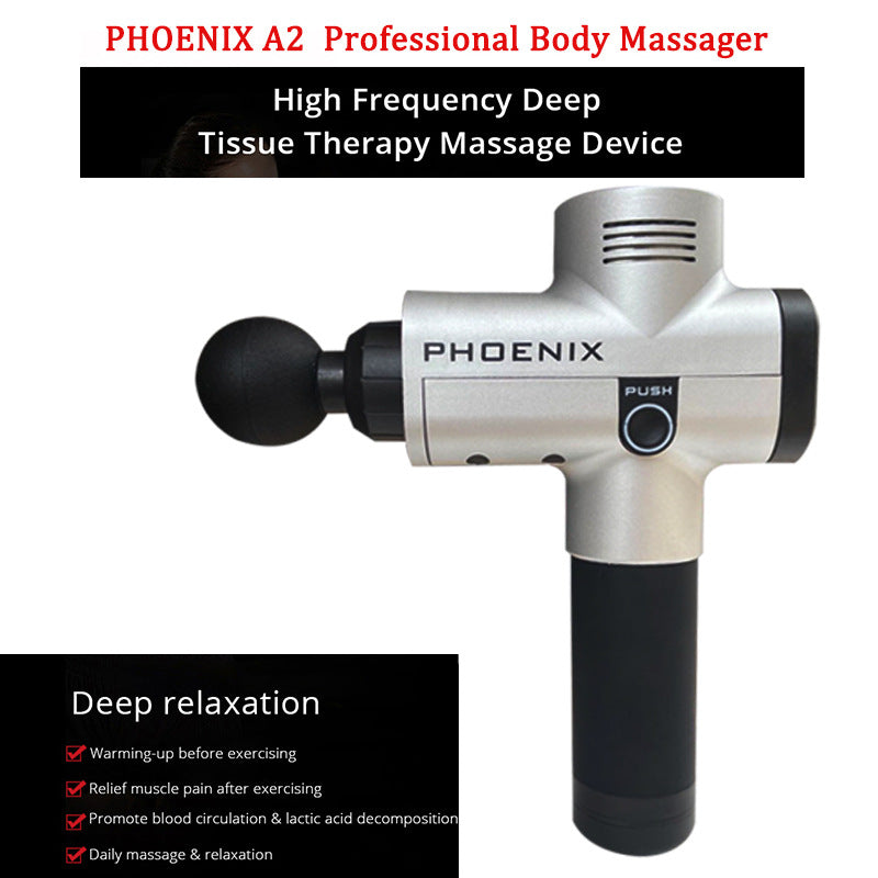 Rechargeable Massage Gun | Deep Tissue Massager | Portable Body Massage Device for Muscle Recovery & Relaxation