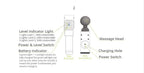 Rechargeable Massage Gun | Deep Tissue Massager | Portable Body Massage Device for Muscle Recovery & Relaxation
