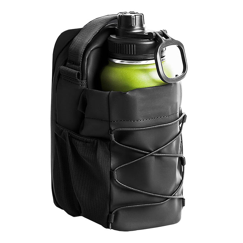 Portable Water Bottle Holder Bag | Insulated Sports Bottle Carrier with Adjustable Strap for Gym, Hiking & Travel