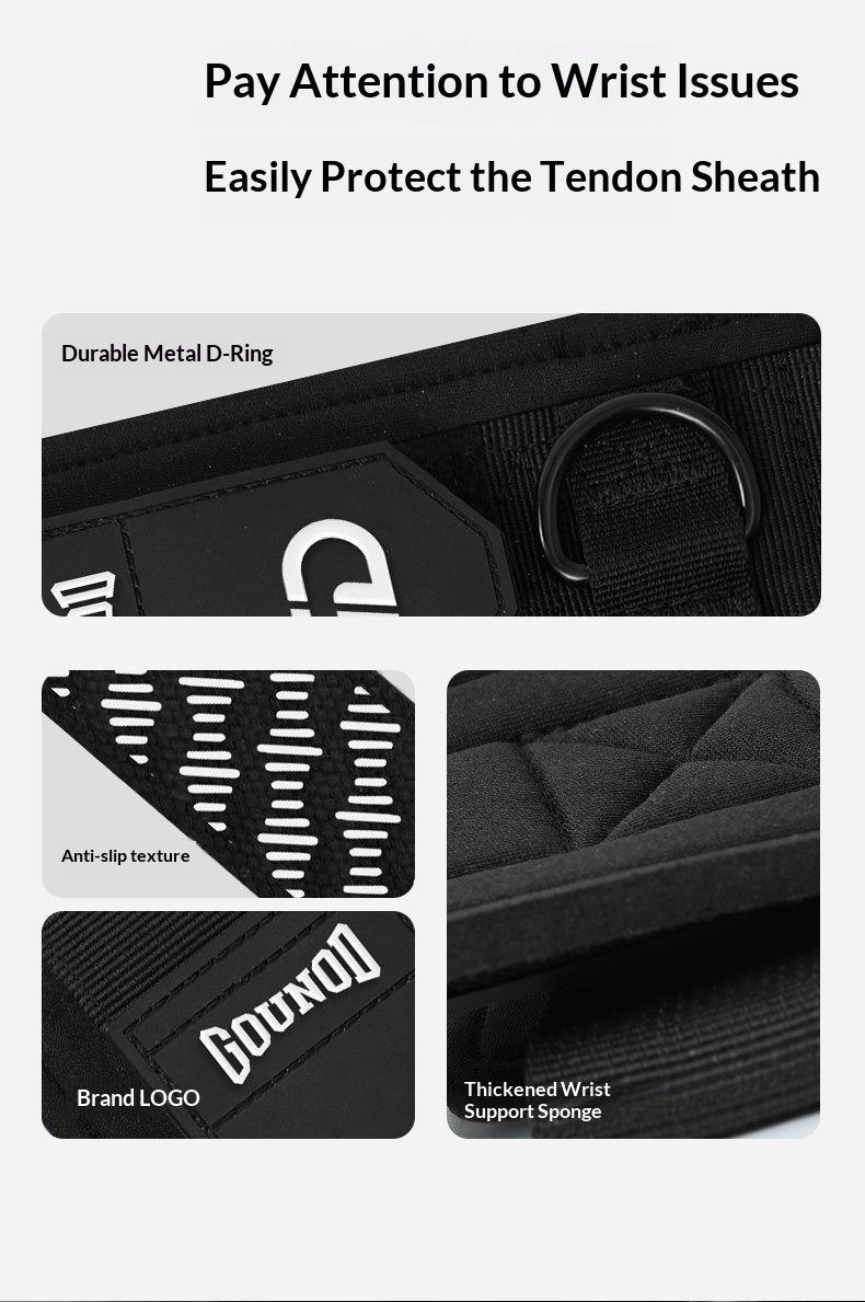 Professional Weightlifting Wrist Wraps | Heavy-Duty Wrist Support for Bench Press, Deadlifts & Strength Training