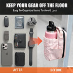 Portable Water Bottle Holder Bag | Insulated Sports Bottle Carrier with Adjustable Strap for Gym, Hiking & Travel