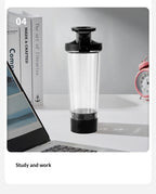 Electric Protein Shaker Bottle | 700ml Portable Automatic Mixing Cup with Magnetic Charging