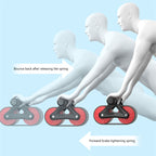 SH Fitness Automatic Rebound Ab Roller | Double Wheel Core Trainer