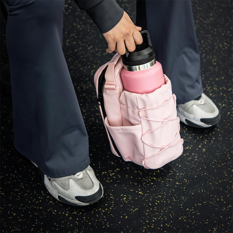 Portable Water Bottle Holder Bag | Insulated Sports Bottle Carrier with Adjustable Strap for Gym, Hiking & Travel