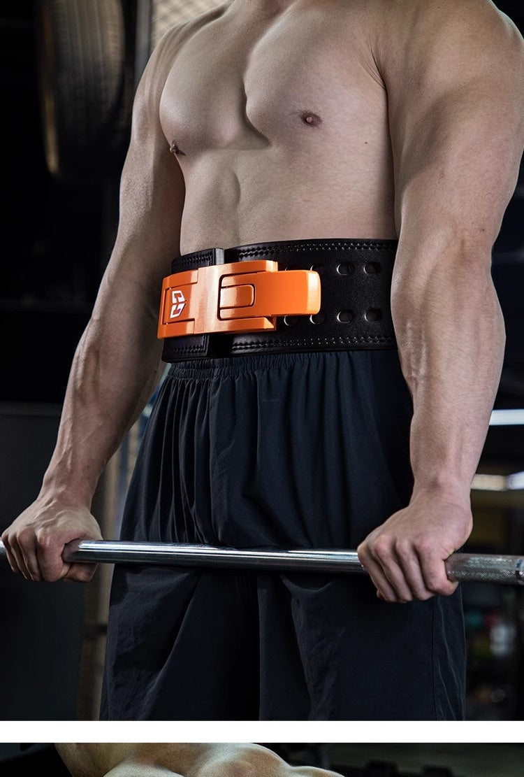 Power Lift Fitness Belt | Adjustable Weightlifting Waist Support Belt for Squats & Strength Training